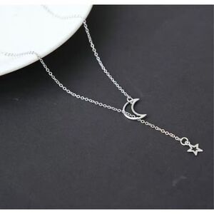 Moon Star Adjustable Boho Necklace